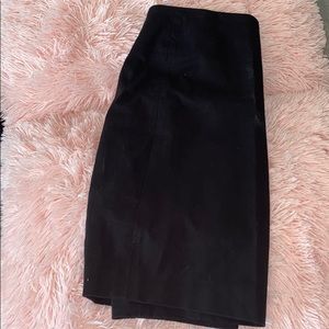 Banana Republic black pencil skirt